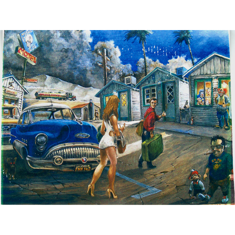 Mystic Eye Motel by Harold Fox