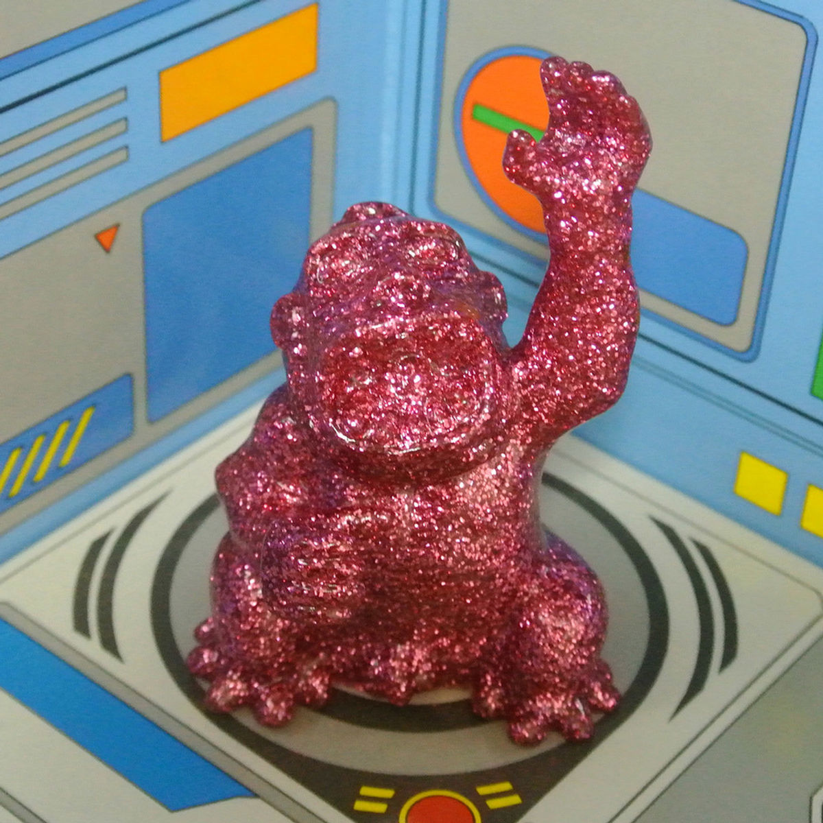 Monstre Ape - Glitter Bomb Berry Pink