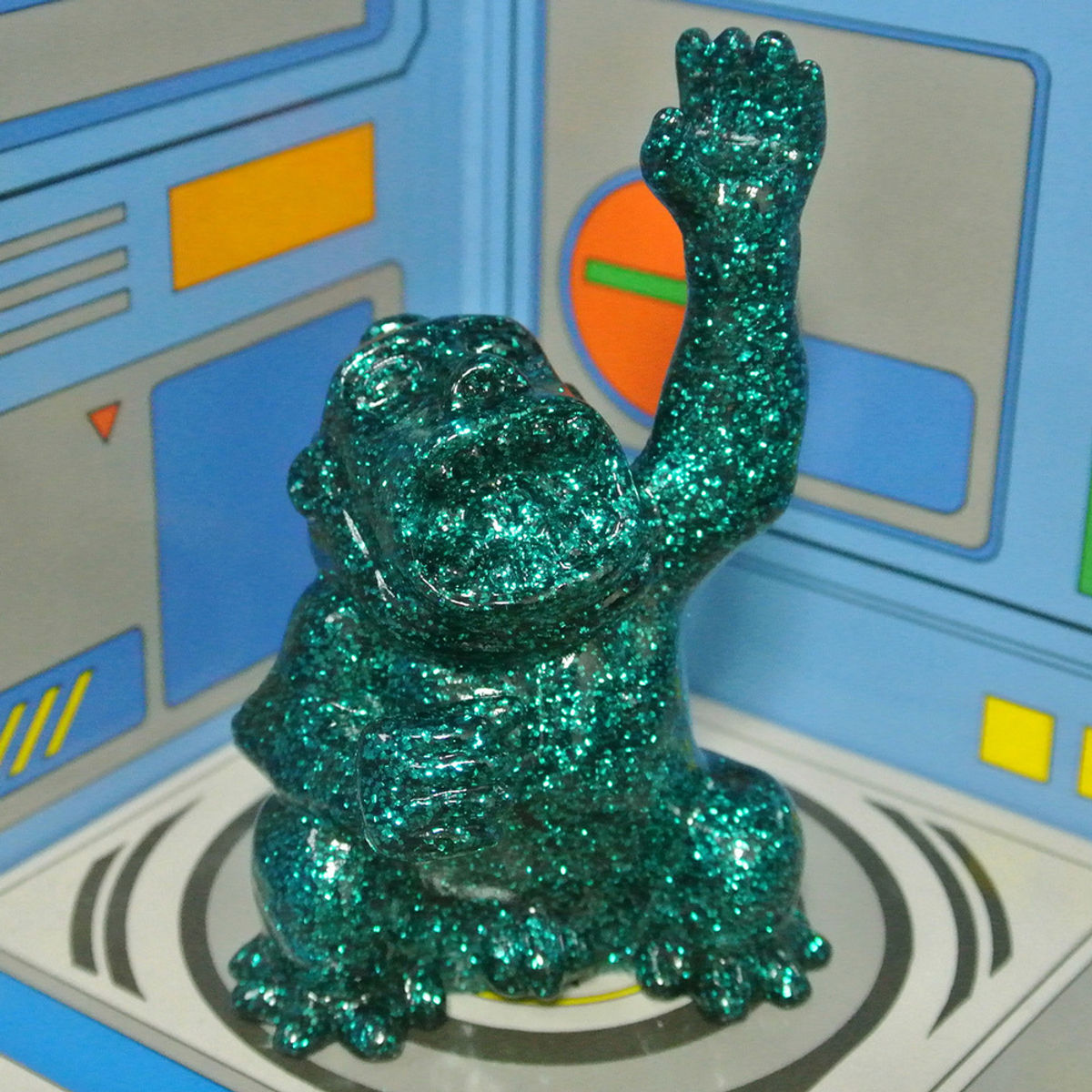 Monstre Ape - Glitter Bomb Emerald Green