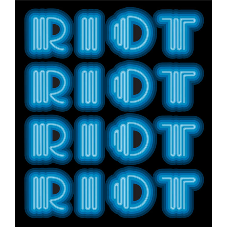 Riot (blue) by Eine (Ben Flynn)