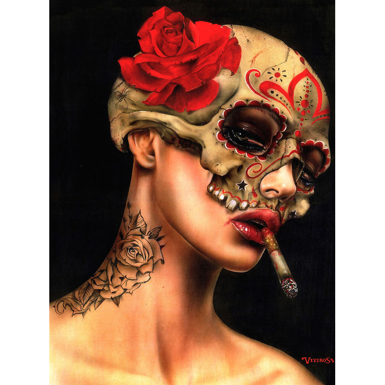 Viva La Muerte II by Brian Viveros
