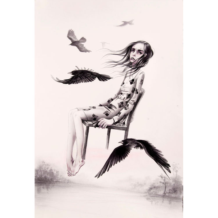 Flying With Crows by Annie Owens
