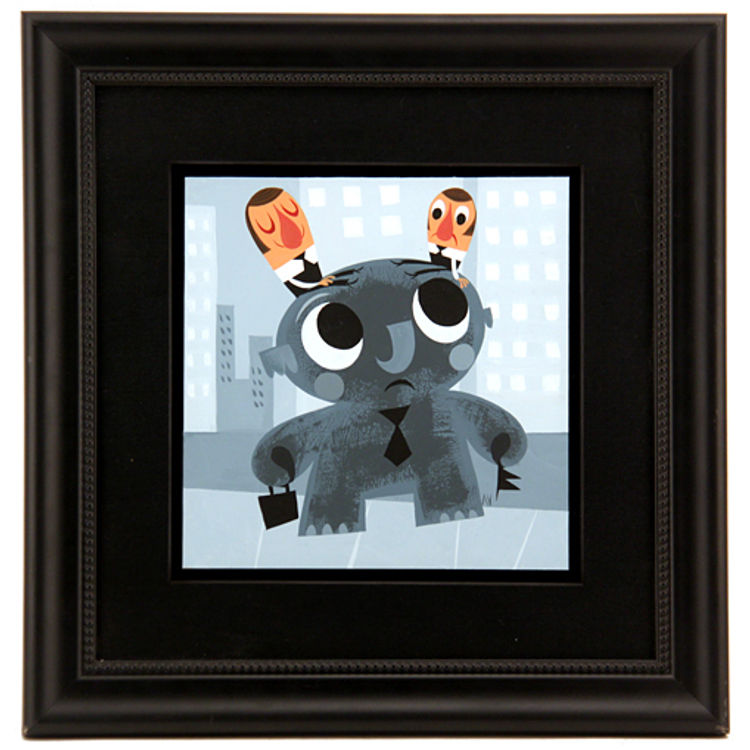Elephant Businessman by Amanda Visell