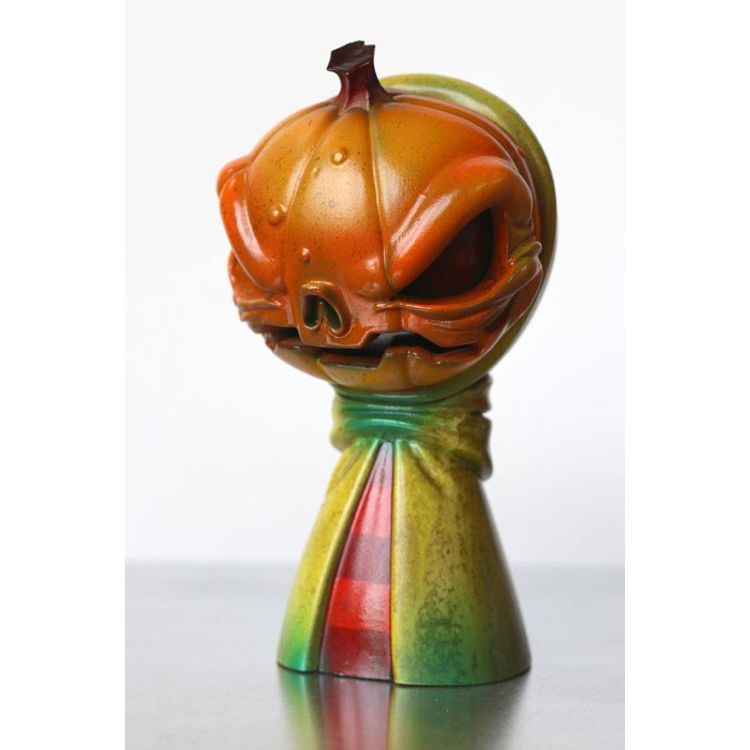Toxic Christmas Pumpkin Greeter by Brandt Peters