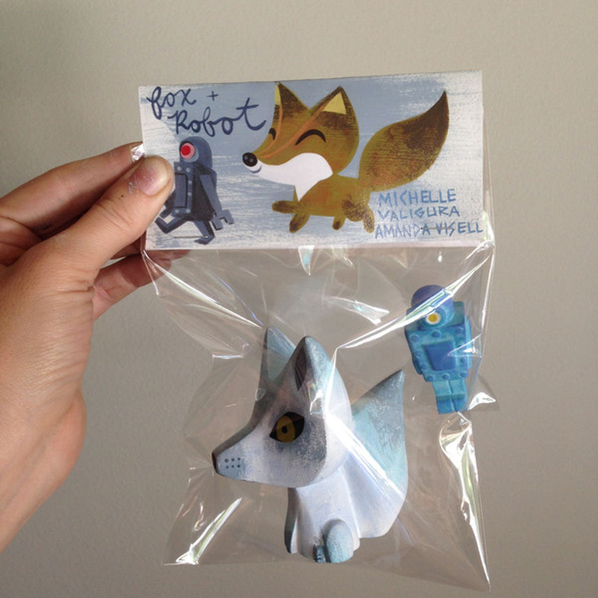 Fox and Robot - Arctic Fox