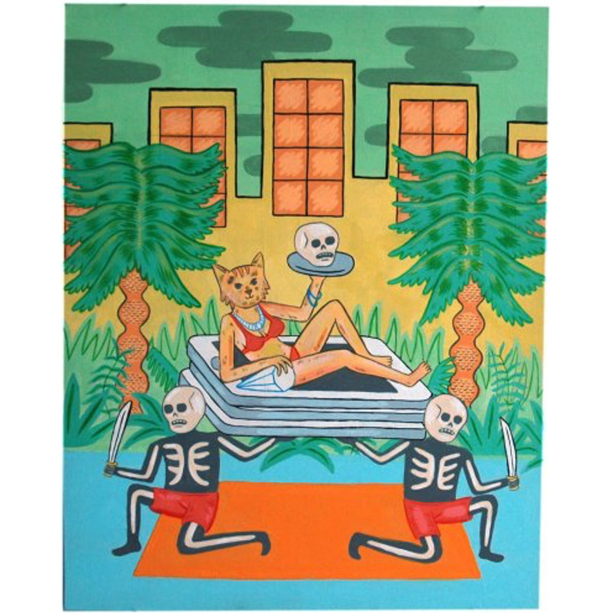 BOOB CITY II PAINTING