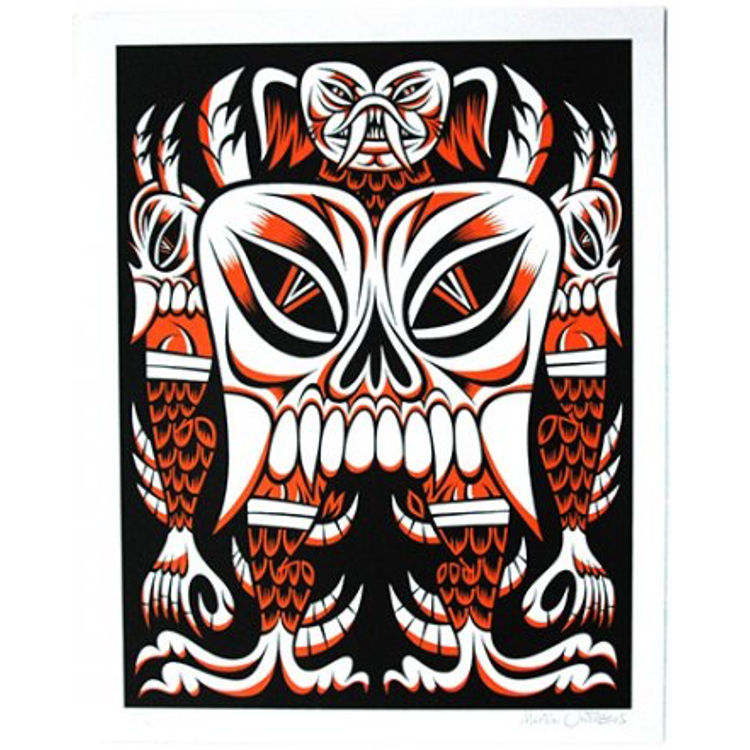 DEATH DAWG SCREENPRINT by Martin Ontiveros
