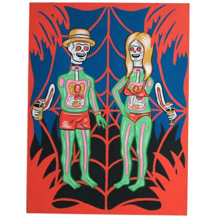 HONEYMOON IN HELL PAINTING by Joseph Harmon
