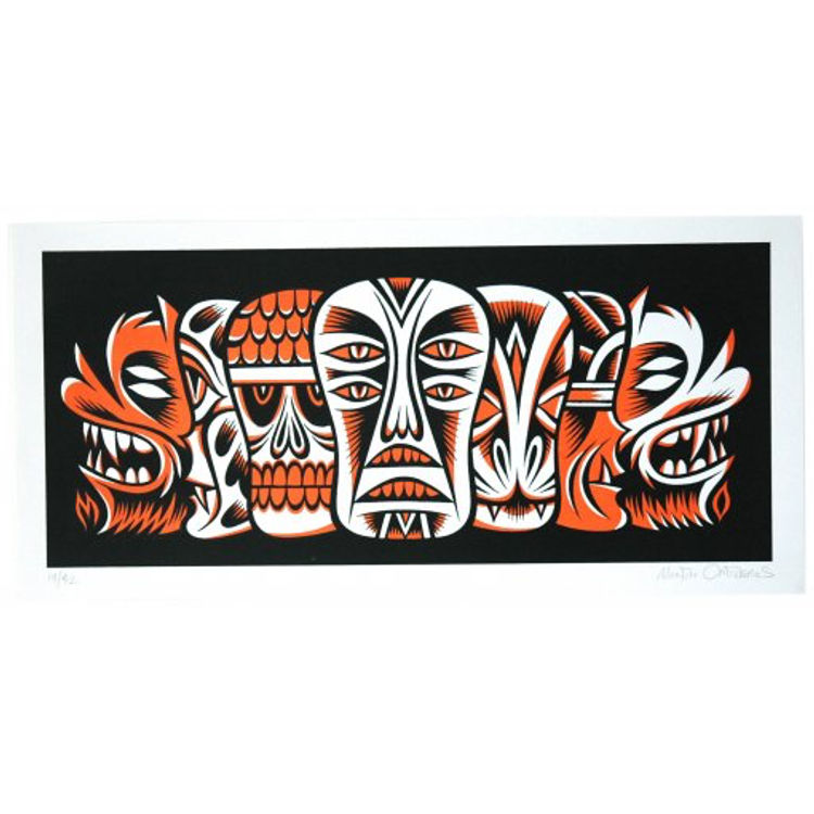 MOOD SWINGS SCREENPRINT by Martin Ontiveros