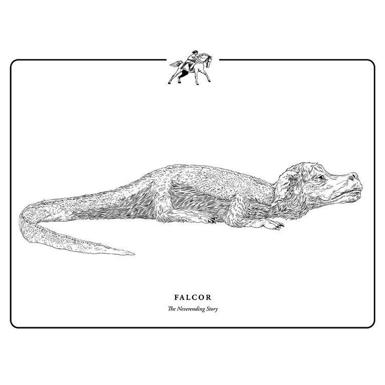 Falcor by Evanimal (Evan Yarbrough)