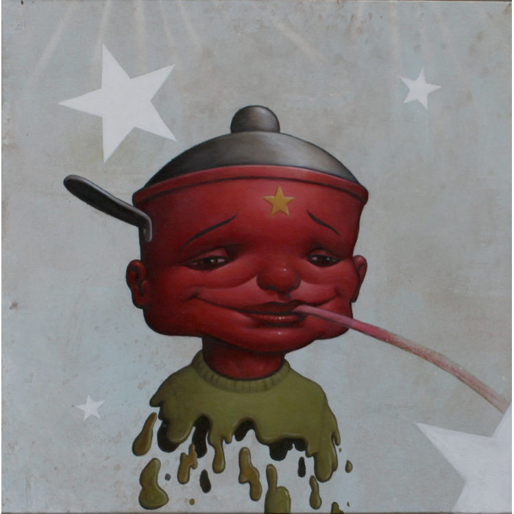 Pot head Red 4 by Bob Dob
