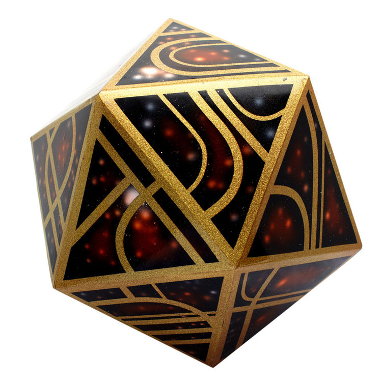 20 Sided XL Gaming Dice Dunegold by 'Dirty' Donny Gillies