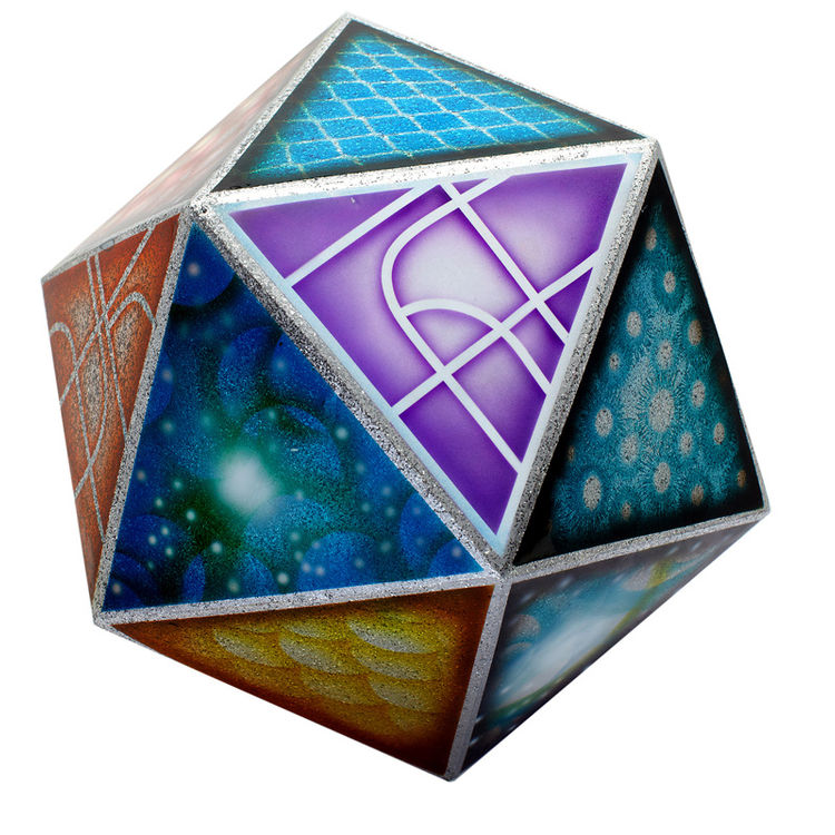 20 Sided XL Gaming Dice Multiball by 'Dirty' Donny Gillies