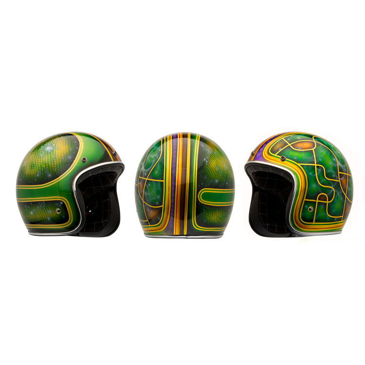 Magic Motorcycle Helmet by 'Dirty' Donny Gillies