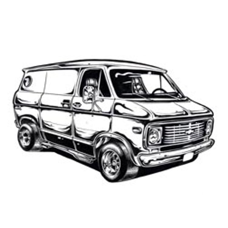 Van by 'Dirty' Donny Gillies