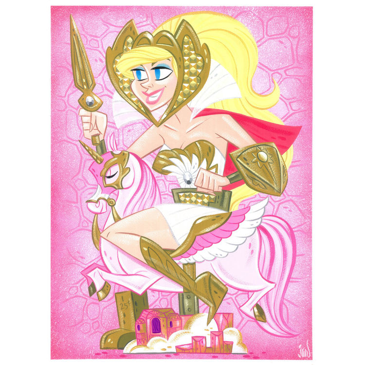 She-Ra & Swiftwind by Jonathan Adrian