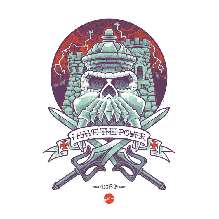 Greyskull & Crossbones by Scott Derby