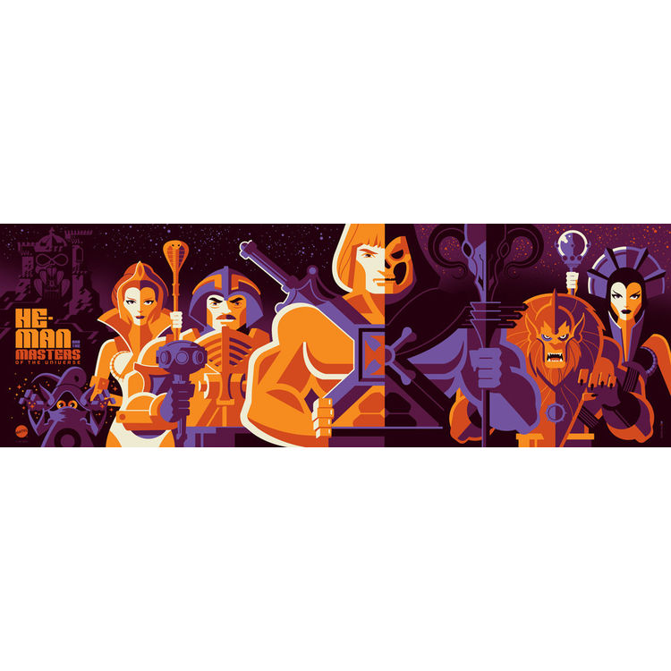 He-Man and the Masters of the Universe - Print Regular Edition (Purple) by Tom Whalen