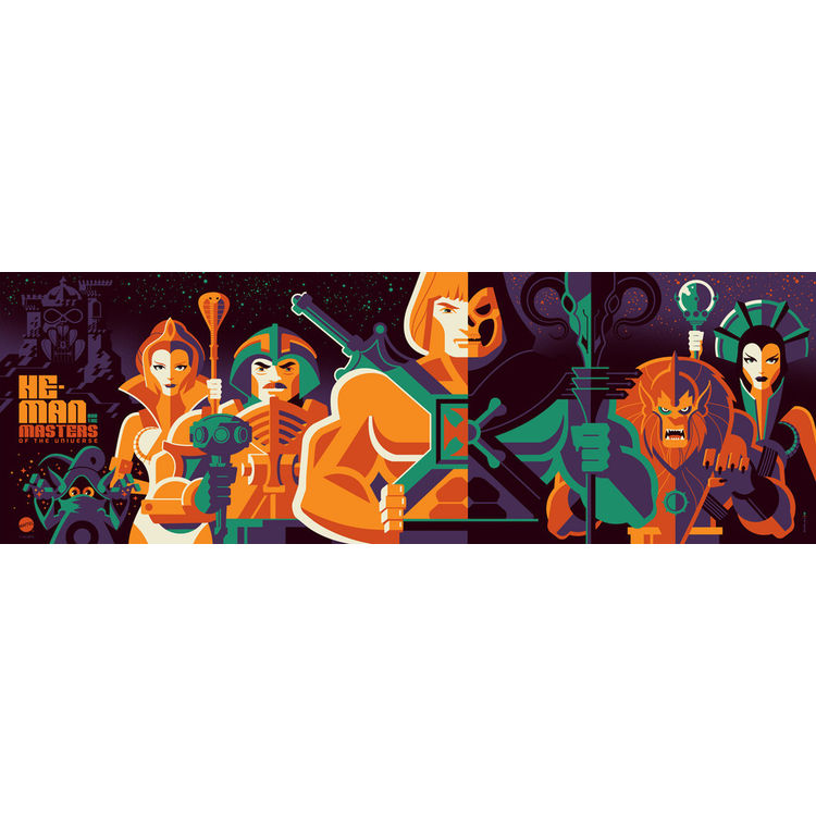 He-Man and the Masters of the Universe - Print Variant Edition (Green) by Tom Whalen