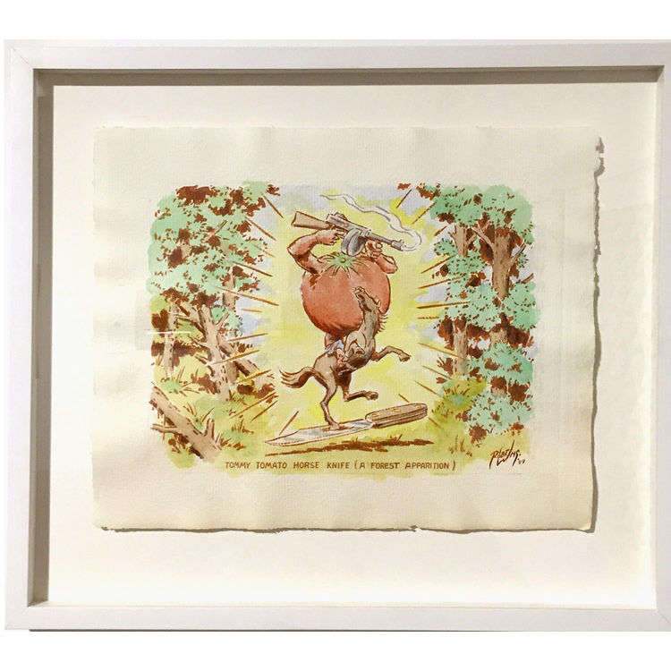 A Tommy Tomato Horse Knife (A Forest Apparition) by Robert Williams