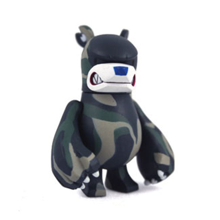 Knuckle Bear Capsule - Camo Green by Touma