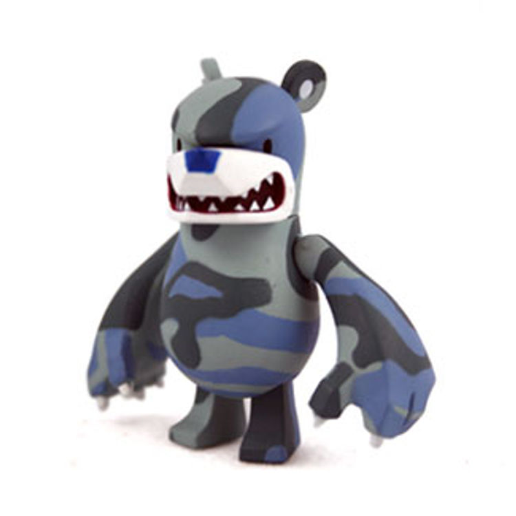 Knuckle Bear Capsule - Camo Blue by Touma