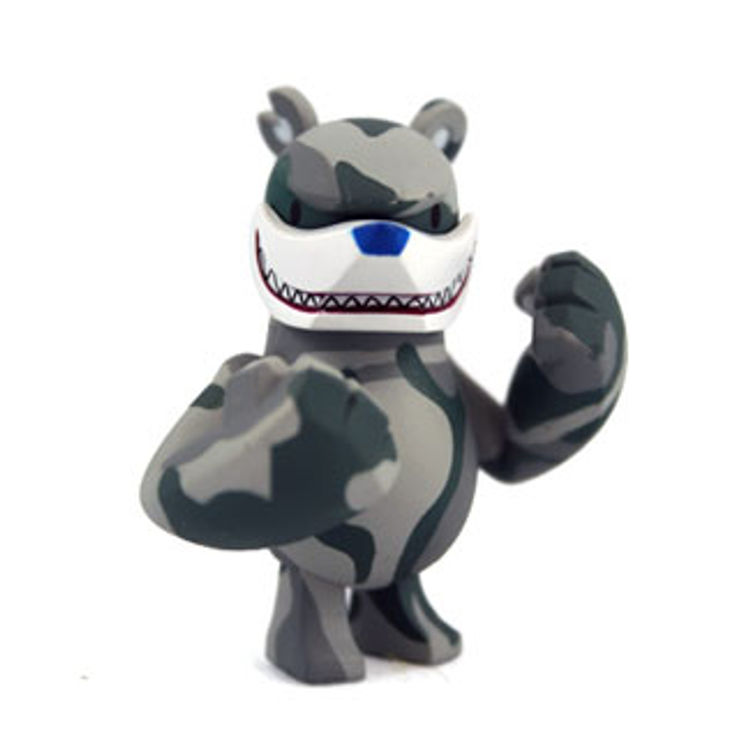 Knuckle Bear Capsule - Camo Grey by Touma