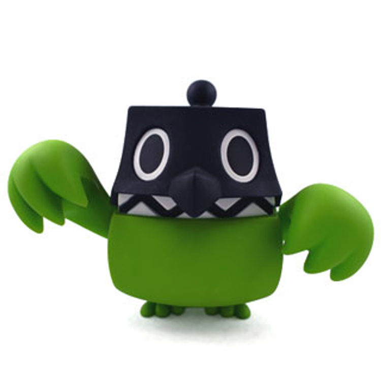 Too-lie Green and Black with Beak by Touma