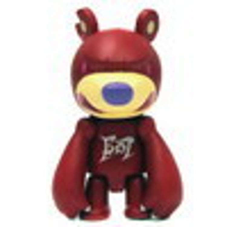 Knucklebear Qee Series 1 - Guardian Red by Touma