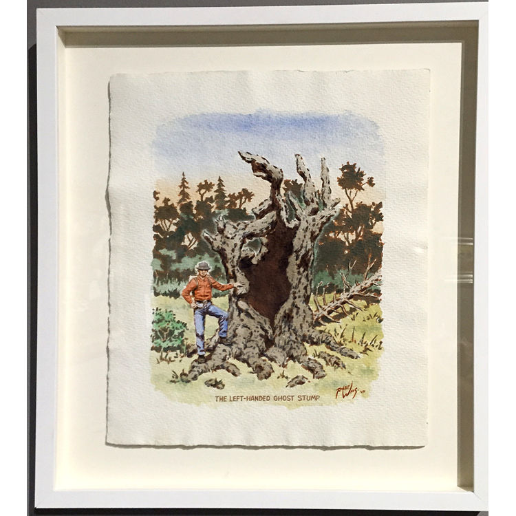 The Left Handed Ghost Stump by Robert Williams