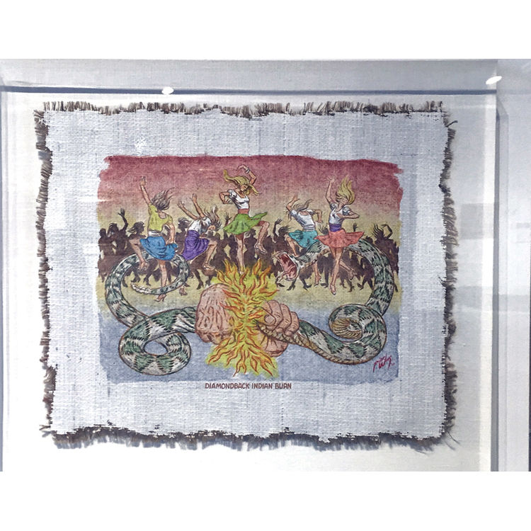 Diamondback Indian Burn by Robert Williams