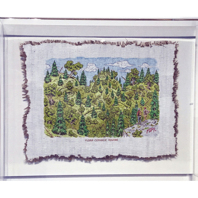 Flora Cephalic Ravine by Robert Williams