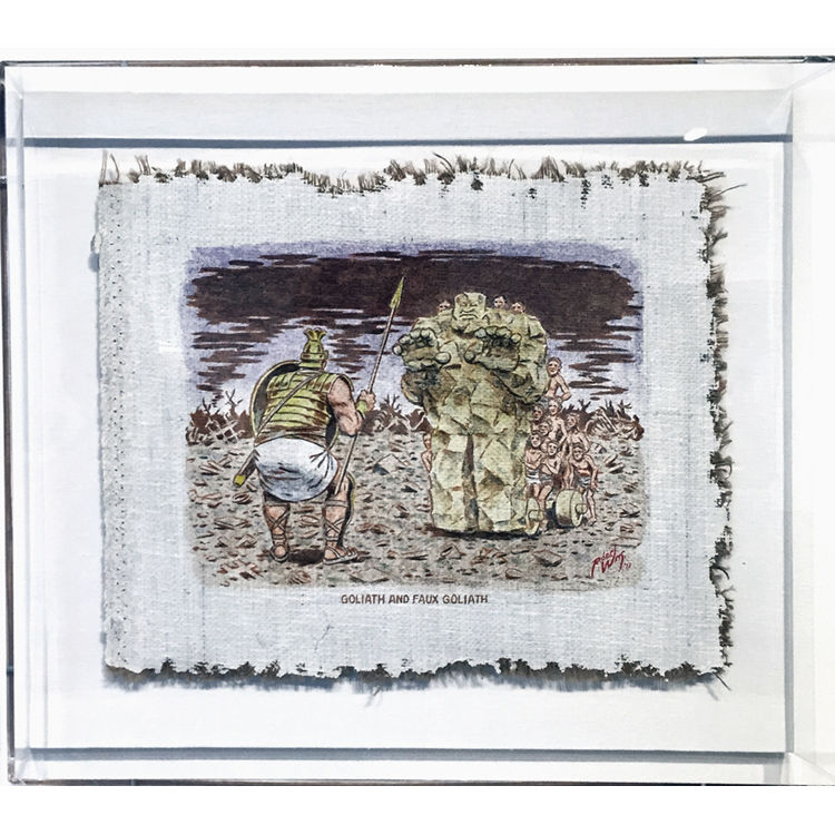 Goliath and Faux Goliath by Robert Williams