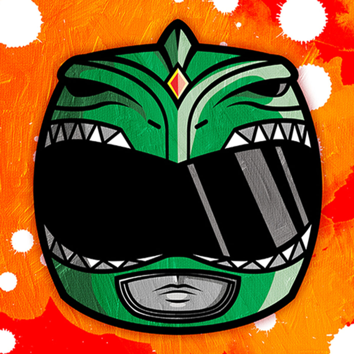 Floating Heads - Green Ranger