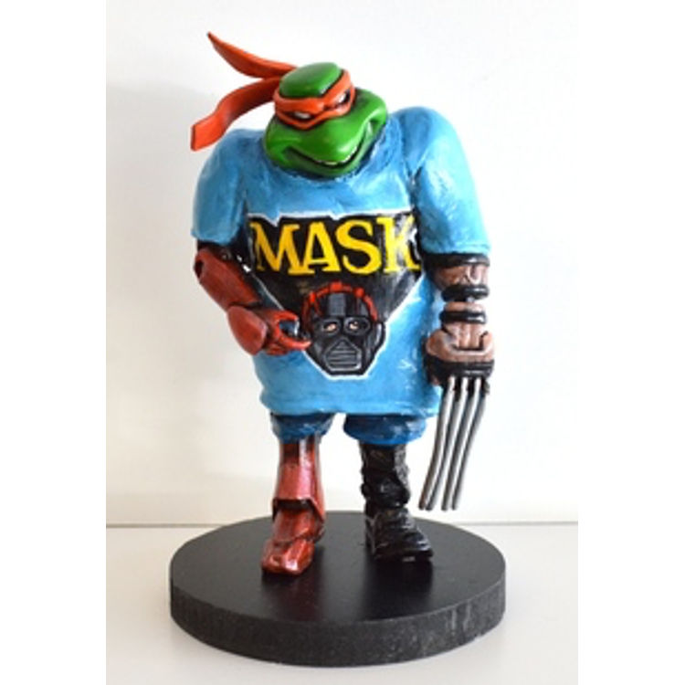 Teen Age Cosplay Fan Turtles - Masky Langelo by Hoakser