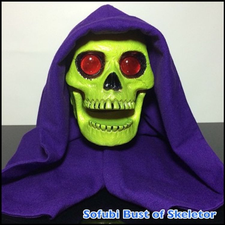 Sofubi Bust Of Skeletor by Kid Ink Industries (Kris Dulfer)
