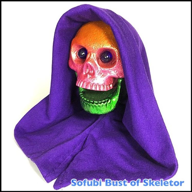 Sofubi Bust Of Skeletor by Kid Ink Industries (Kris Dulfer)