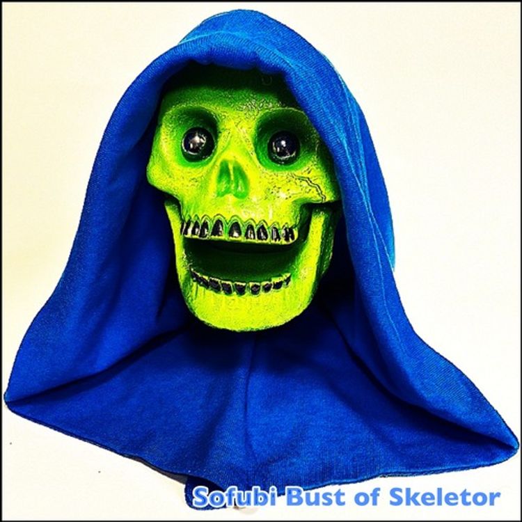 Sofubi Bust Of Skeletor by Kid Ink Industries (Kris Dulfer)