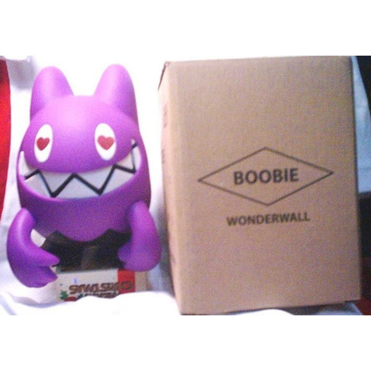 Boobie Purple Heart Eyes