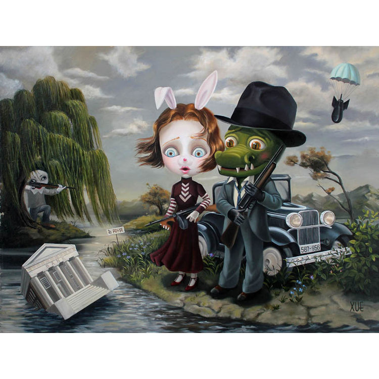 Bonnie and Clyde by Xue Wang