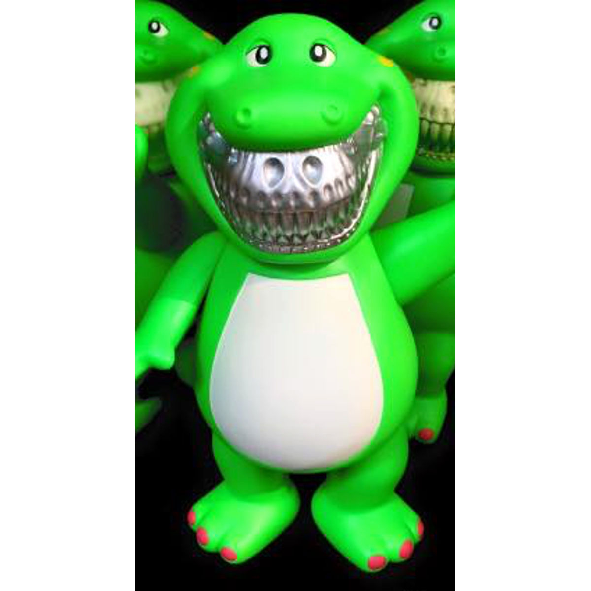 BARNEY GRIN - JPS Bubble B-Rex Grin Player 1 ( JPS EDITION ) ( Platinum Grin )
