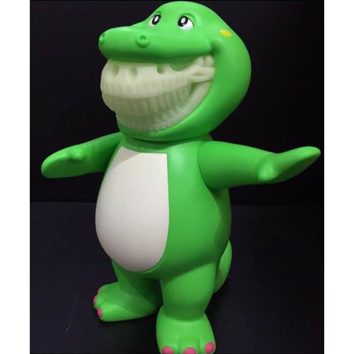 BARNEY GRIN - JPS Bubble B-Rex Grin Player 1 ( JPS EDITION ) ( GID Grin )