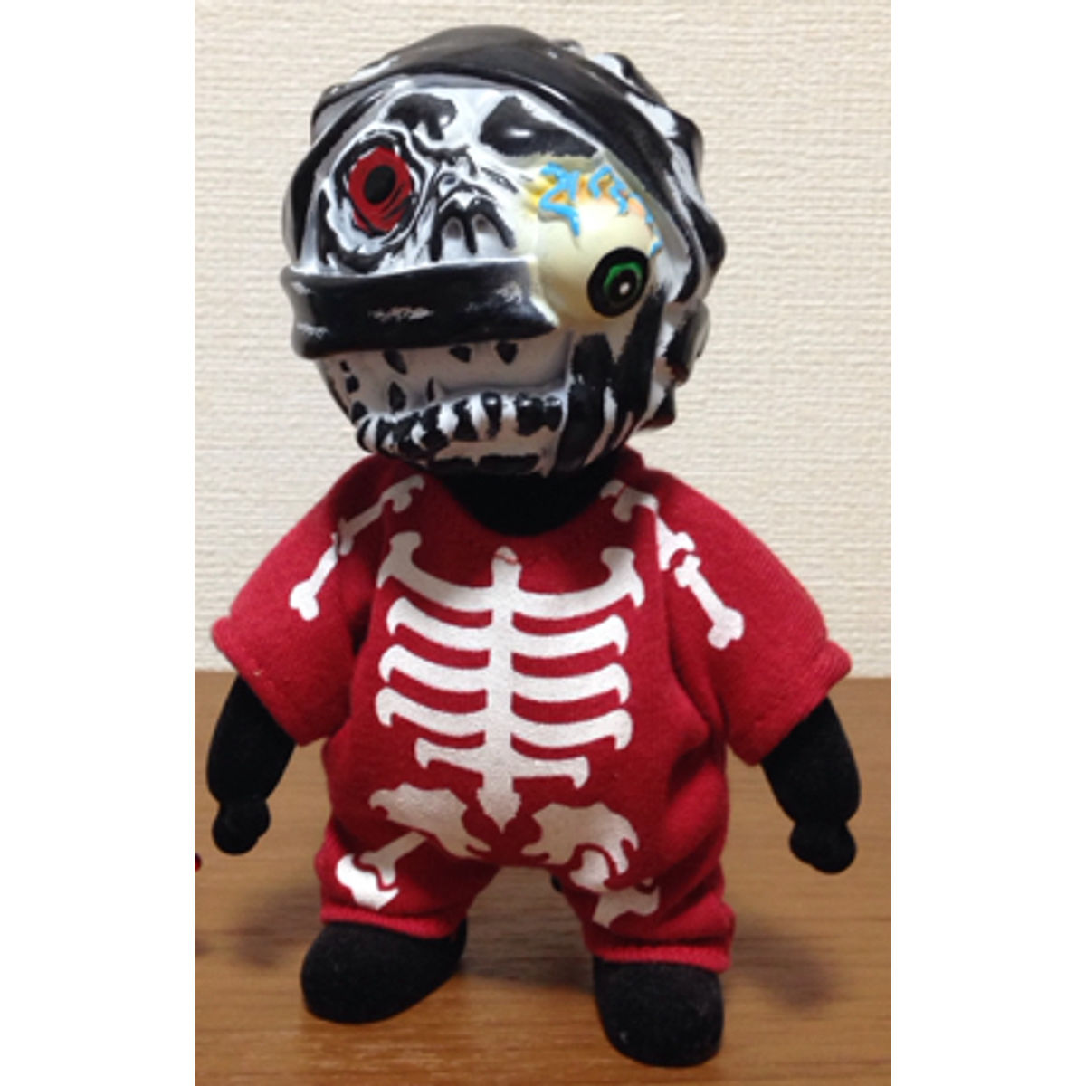Obake Dog - Ghost Skeleton ( Red )