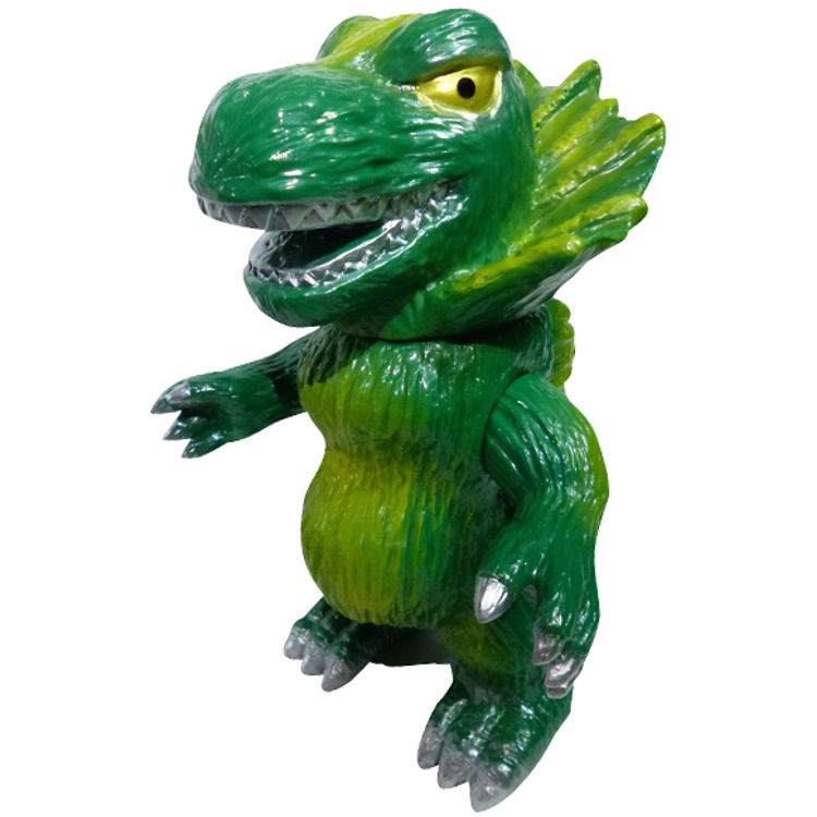 Ruffed dinosaur Jirass Etoya Seisaku-do Ver. (Green) by Monstock