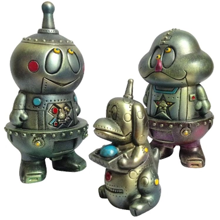 Help the Mekachibira and Gakinkorobo Pochipochimeka Miroku alloy color set by Mirock Toy (Yowohei Kaneko)