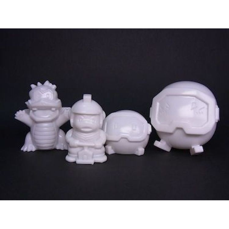Dig Dug Sofubi Set - Wonder Festival 2013 Winter by Gargamel (Kiyoka Ikeda)