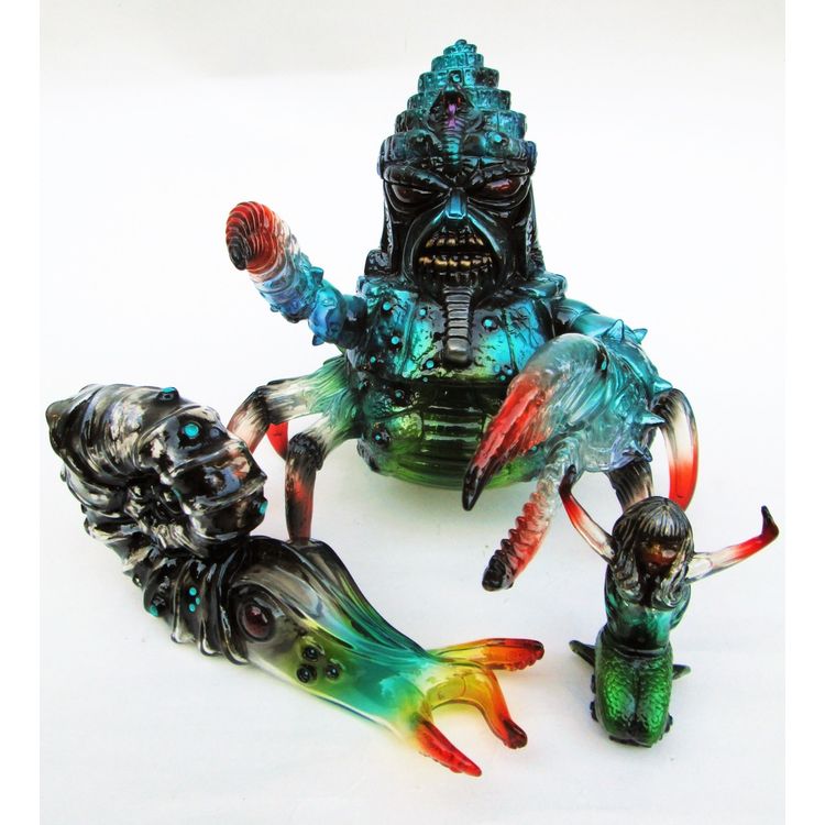 CUSTOM KING JINX/AMMONAITO PLAY SET (ONE OFF B) by Mechavirus (Todd Robertson)