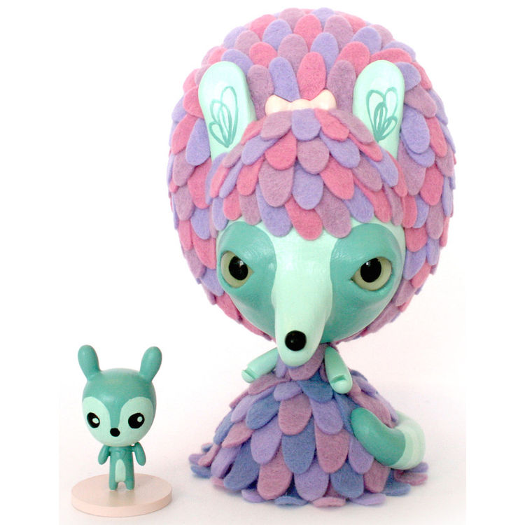 Creature Gal & Bunny Boy by Horrible Adorables