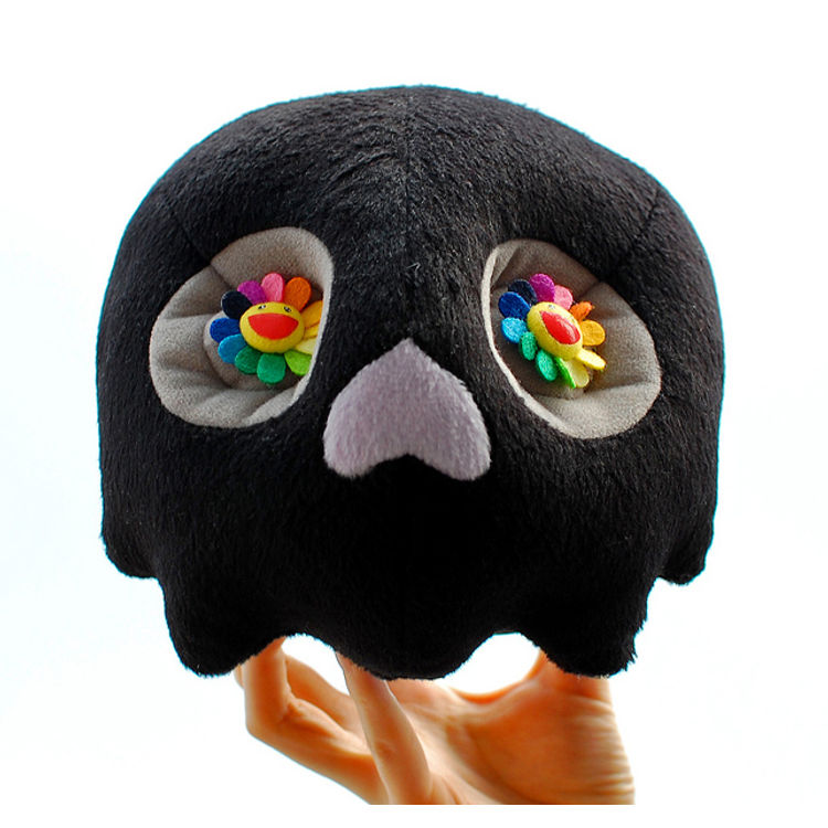 Black Dokuro by Takashi Murakami