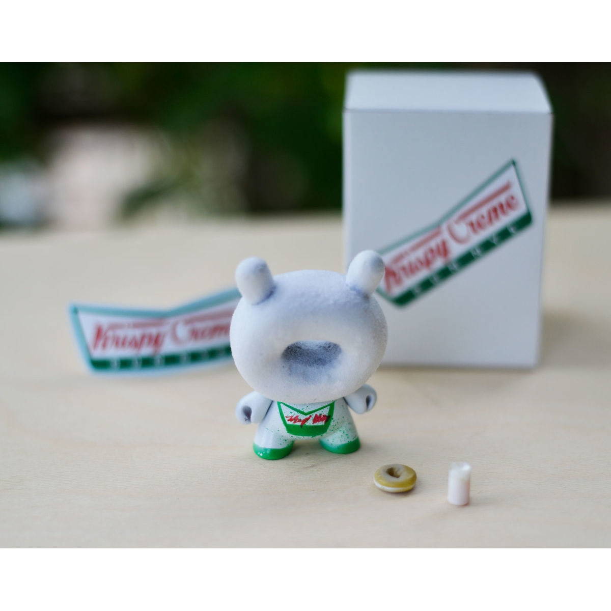 Mr. Krispy - Powdered Doughnut